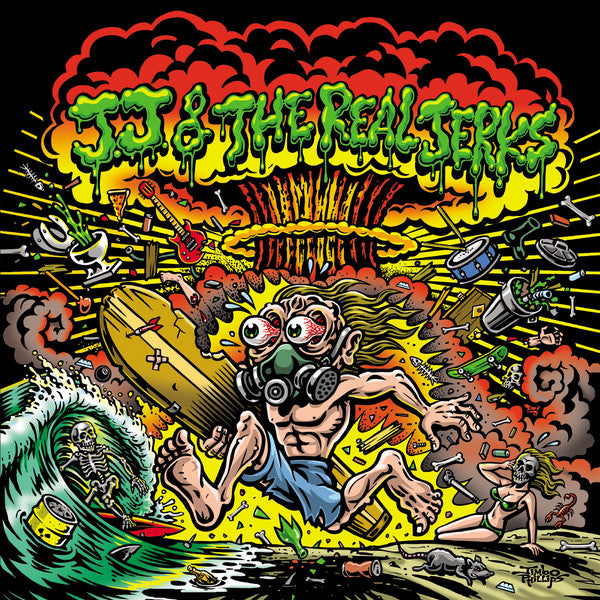 JJ & The Real Jerks : Back To The Bottom (LP,Album)