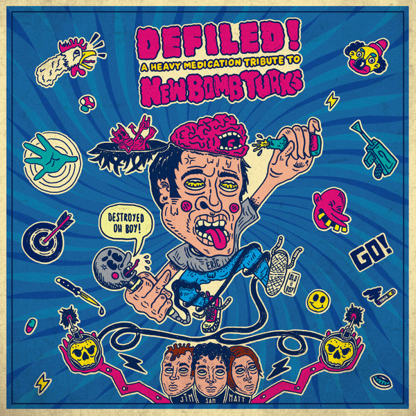 Various : Defiled! A Heavy Medication Tribute To New Bomb Turks (LP,Album)