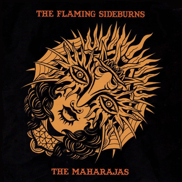 Flaming Sideburns, The / Maharajas, The : The Flaming Sideburns / The Maharajas (7",33 ⅓ RPM,EP,Limited Edition)