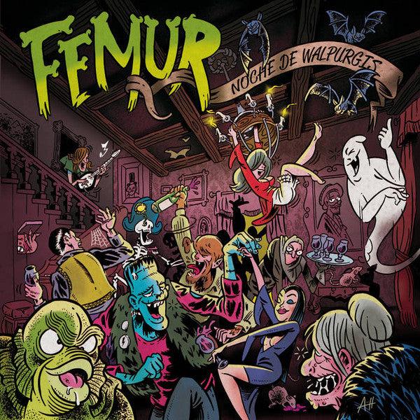 FEMUR (7) : Noche De Walpurgis (LP,45 RPM)