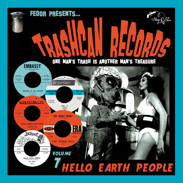 Various : Trashcan Records Volume 7 - Hello Earth People (10",33 ⅓ RPM,Compilation)