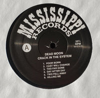 Dead Moon : Crack In The System (LP,Album,Reissue,Mono)