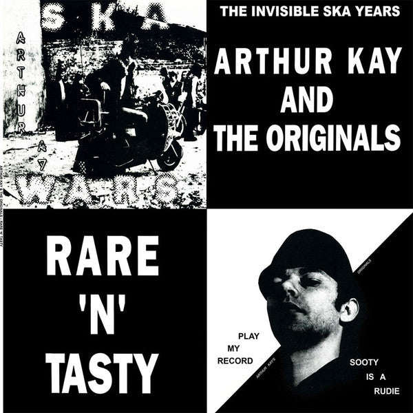 Arthur Kay & The Originals : Rare 'N' Tasty (LP,Compilation,Limited Edition,Reissue)